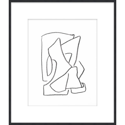 Linear Figures 1 Framed Print