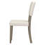 Ensemble de table de salle à manger 5 pièces avec pieds courbés et 4 chaises rembourrées pour la salle à manger-2004234022-2004234021