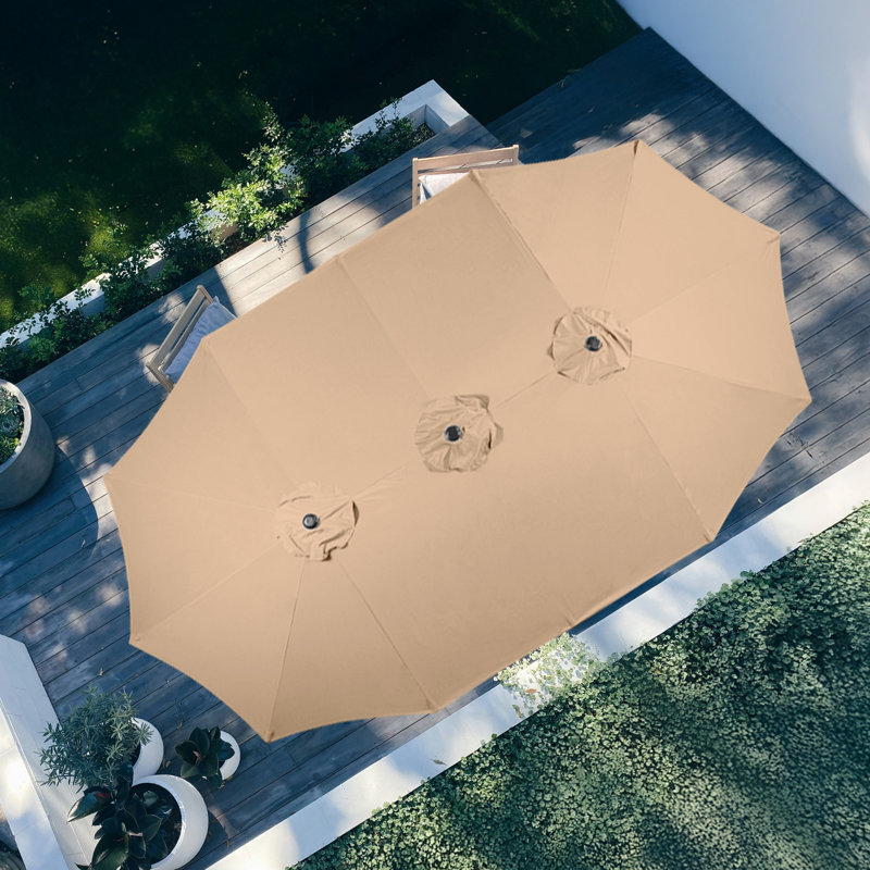 457.2cm Parasol, Khaki