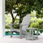 Chaise Adirondack en plastique Hackneyville-1044312000