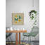 Flowers and Butterfly 1 Piece Single Picture Frame Wall Art-224917584