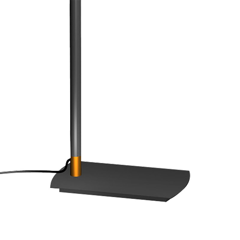 Rye 180cm LED Novelty Floor Lamp, Black/Gold