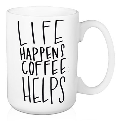 Tasse à café life happens Orvis