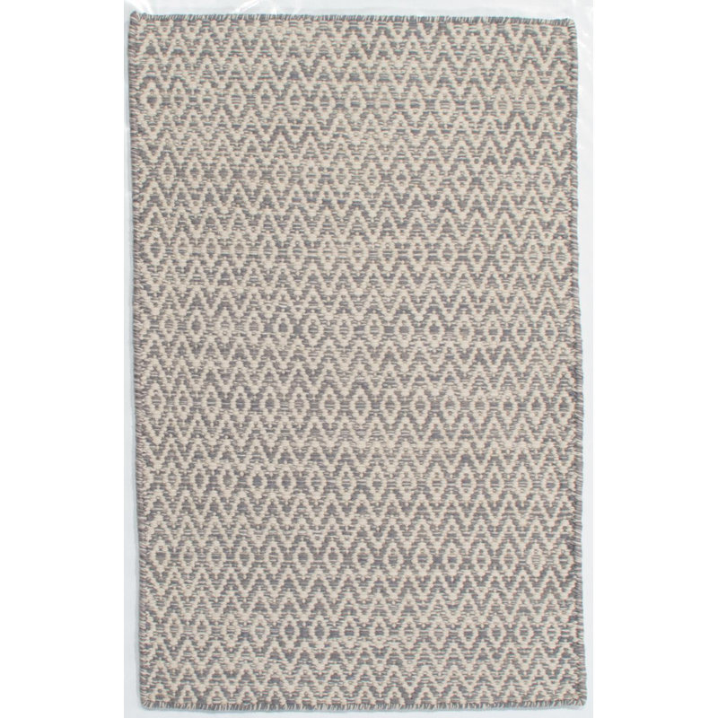 Ainka Wool Geometric Indoor Rug, Rectangle 2' x 3'