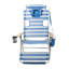 Chaise de plage inclinable avec coussin