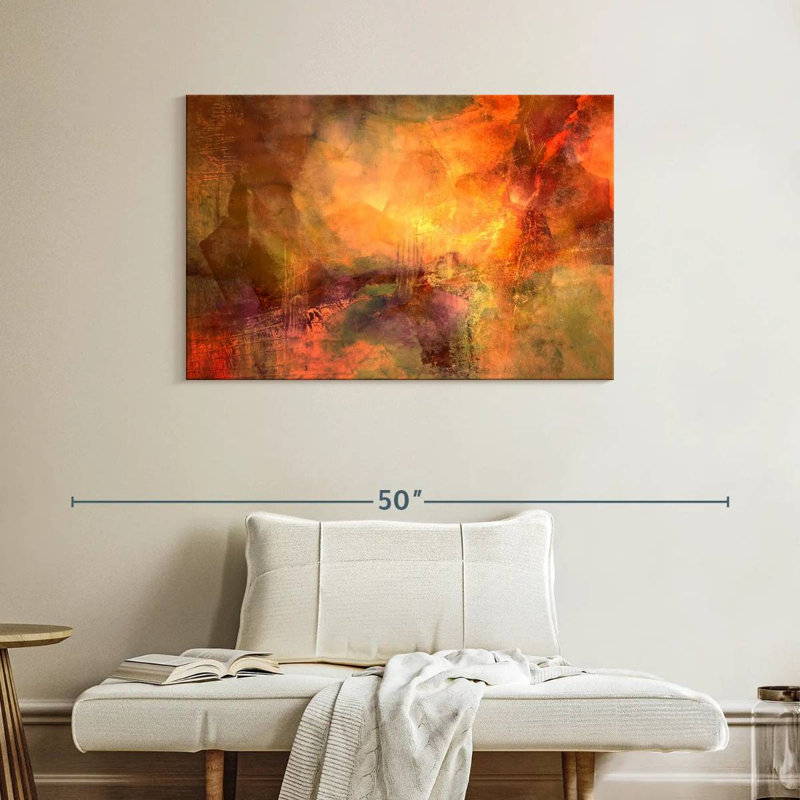 Avery Golden Sun, 26" H x 39" W