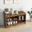 Entryway Shoe Storage Bench With Small Storage Drawer