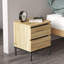 Table de chevet 2 tiroirs Blaire-1751333796