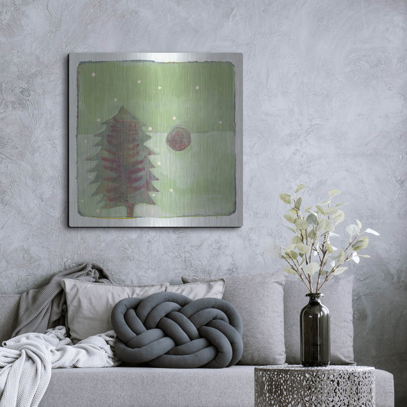 "Arbre de Noël 5" par Maria Pietri, H 36 po x l 36 po