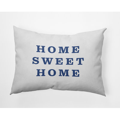 Housse de coussin rectangulaire en polyester et insert par E by Design