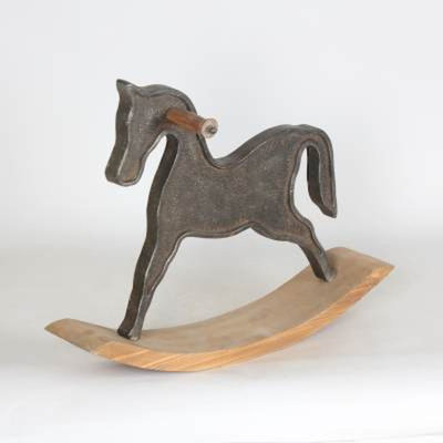 Sculpture cheval à bascule Fowey