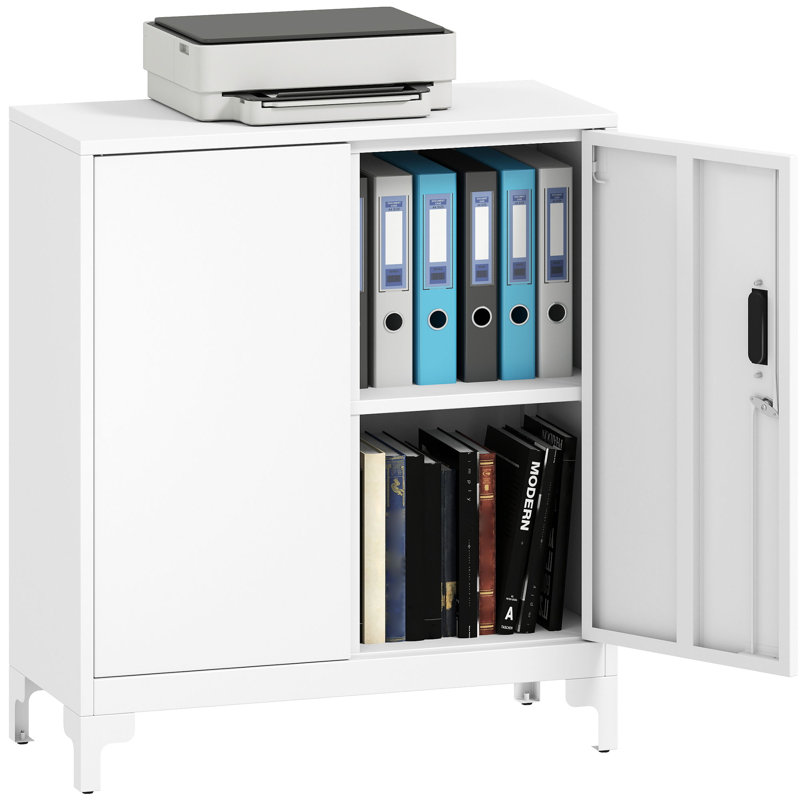 80cm Wide 0 -Drawer File Cabinet, White