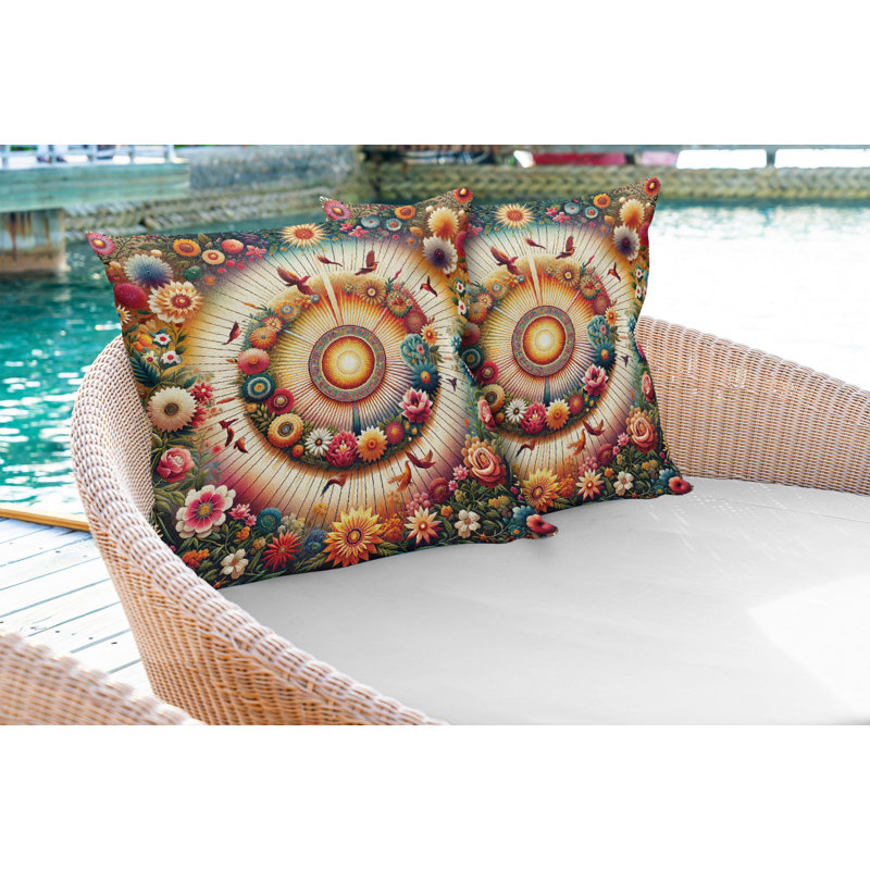Ensemble de 2 housses de coussin Ambesonne, H 16 po x l 26 po, Rectangle