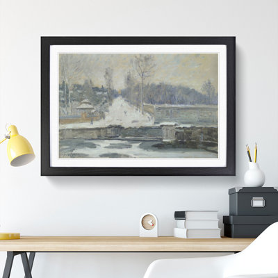 The Watering Place by Alfred Sisley - Picture Frame Painting