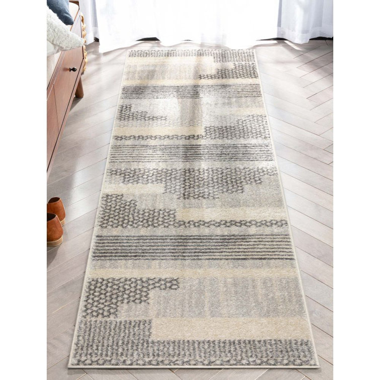  Tapis gris clair Mystic Athena Tribal