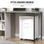 Organisateur de rangement avec tiroir et armoire