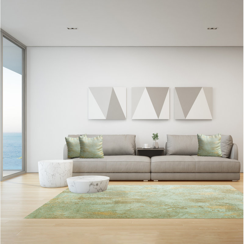 Kharbanda Rectangle Abstract Indoor / Outdoor Area Rug, Rectangle 155 x 230cm