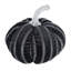 Ensemble de 2 décorations de citrouille d'Halloween en tissu pour les fêtes