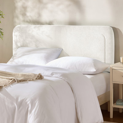 Chastelyne Upholstered Easy Assemble Wall Mounted Headboard