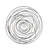 Wrought Studio™ Round Overlapping Lines Abstract Wall Decor