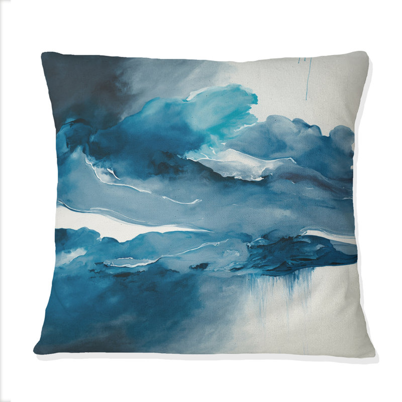 Coussin Feeling Honolulu Blue III - Abstract