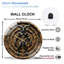 Horloge murale Viking