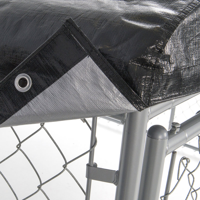 Lucky Dog Weatherguard Yard Kennel Cover, 10' W x 10' L