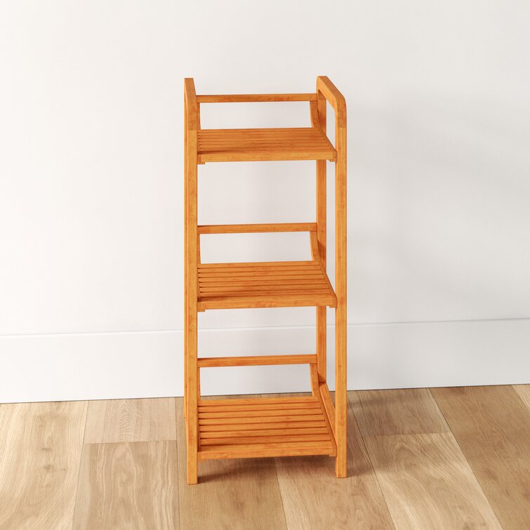 Larock Freestanding Bamboo Shower Caddy