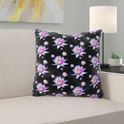 Coussin décoratif fleur