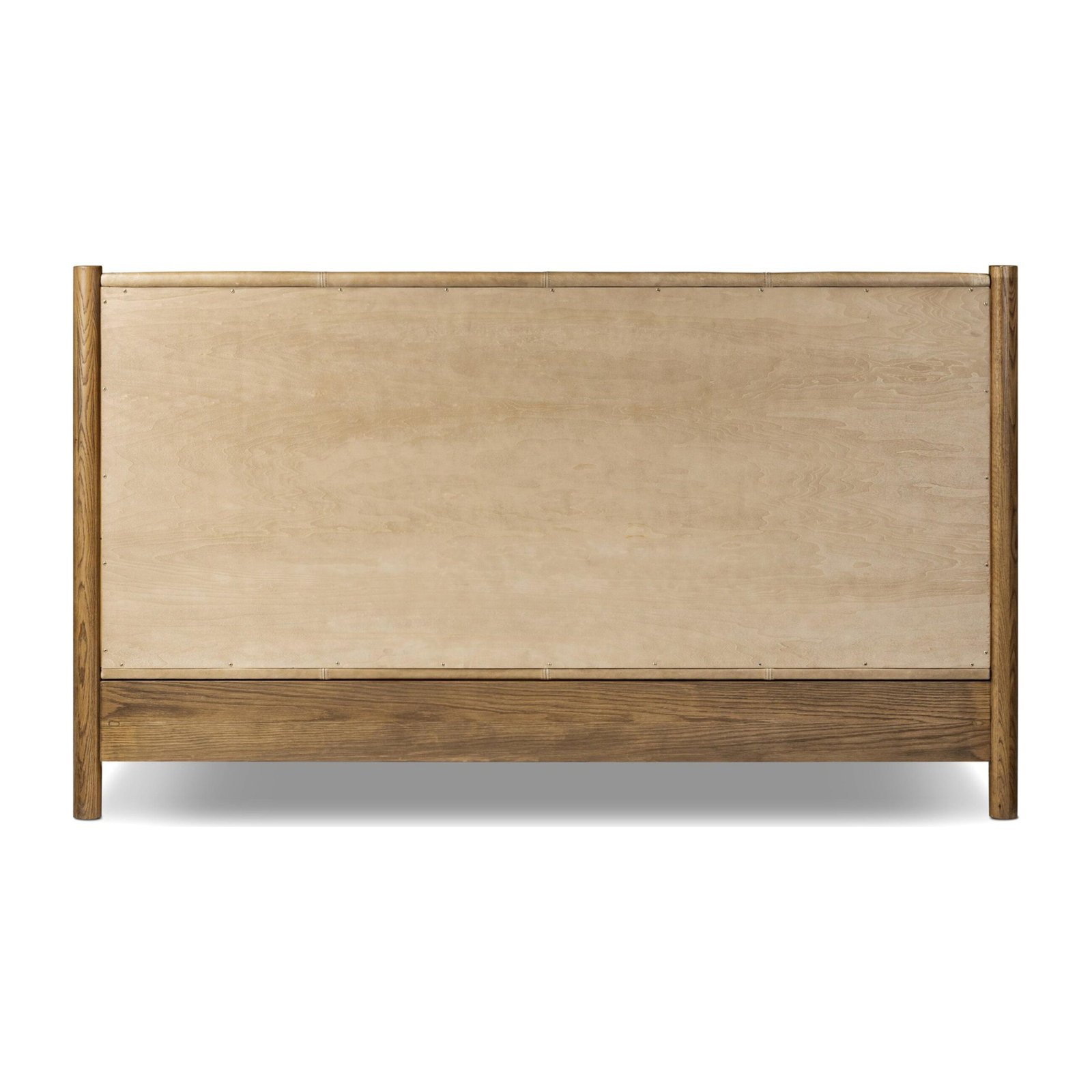 Linda Linen Upholstered Oak Bed, King, Palermo Drift