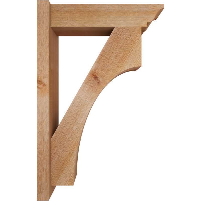 Persienne en bois Westlake, P 22 po x H 34 po, Cèdre rouge de l'Ouest de 6 po (sciage brut)