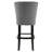 Upholstered Counter Stool with Solid Wood Frame-22857584