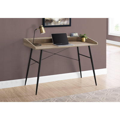 Computer Desk, Home Office, Laptop, Storage Shelves, 48"L