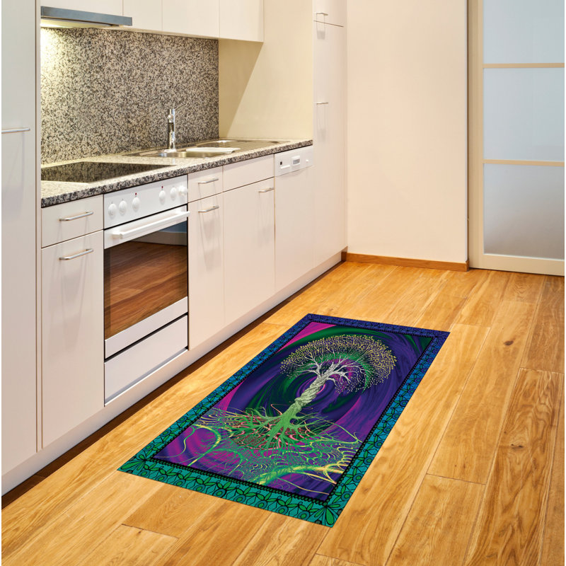 Tapis décoratif à haute densité en fibres naturelles haute densité Nature, Rectangle 2 pi 7 po x 5 pi