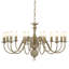 Cheeks 12 - Light Candle Style Chandelier-929475321