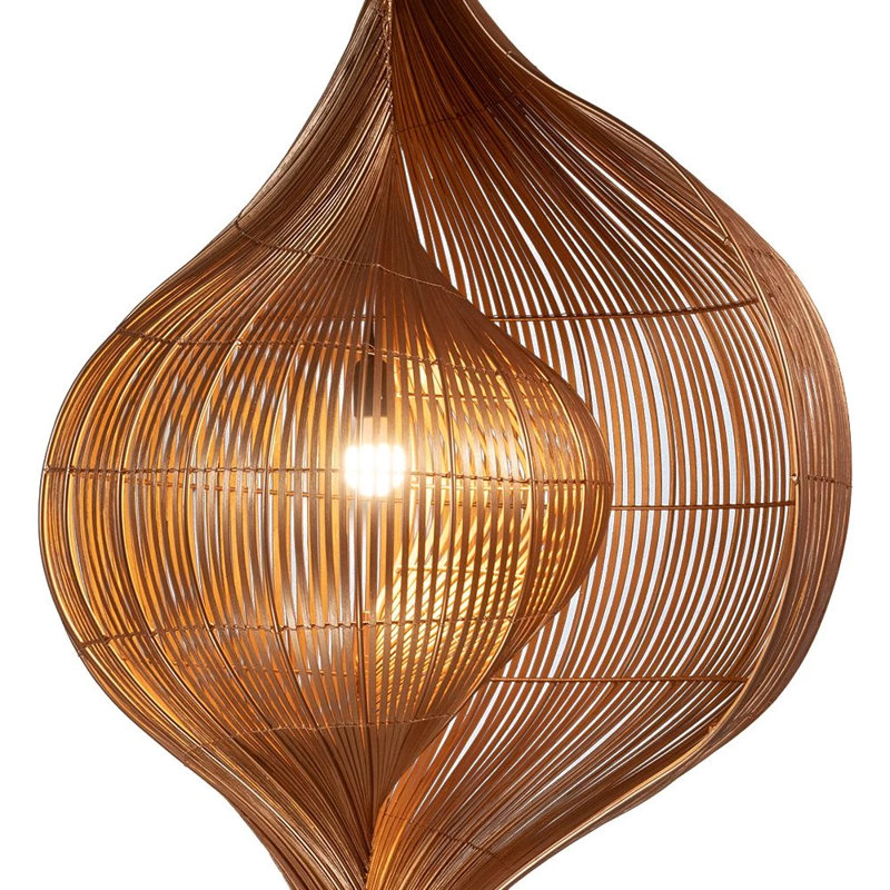Conch 1 - Light Pendant, 55" H x 33.5" W x 29.5" D, Copper