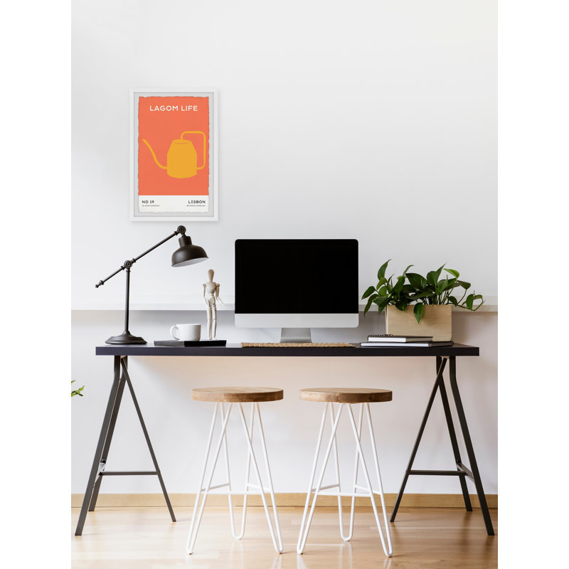 «Minimalist Affiche No 19», reproduction encadrée, L 8 po x H 12 po