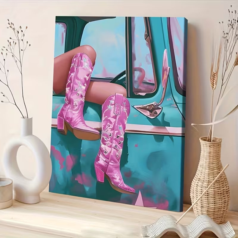 1 Piece Wrapped Canvas Wall Art