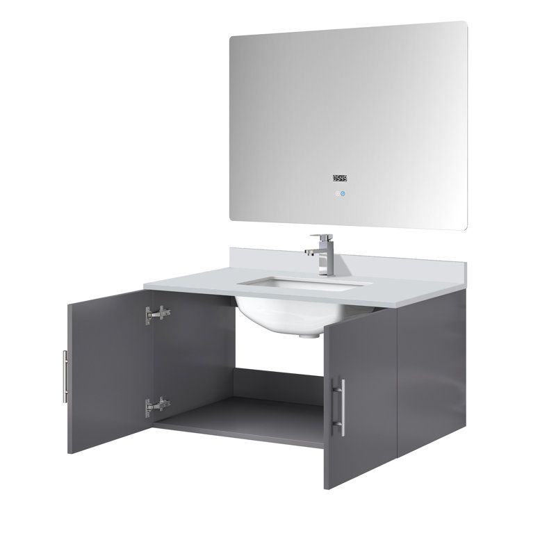 36 po L X 22 P gris foncé