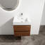 Meuble-lavabo mural avec lavabo en résine