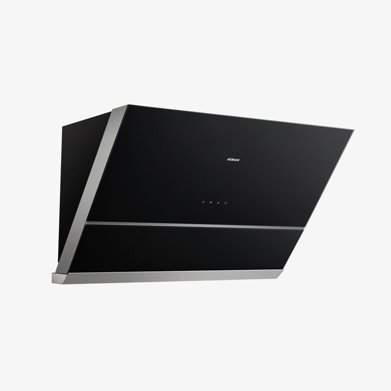 ROBAM R-Max Series 30" Under Cabinet/Wall Mount Range Hood - 850 CFM，Touch Control, LED Light，Black Tempered Glass