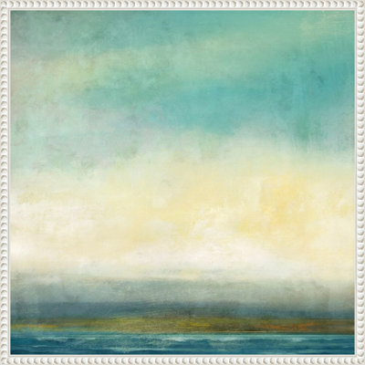 Tide by Framed Canvas Wall Art Print