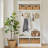 Handwoven Wicker Basket with Scalloped Lid, Water Hyacinth Storage Basket with Built-in Handles for Shelves-147697923