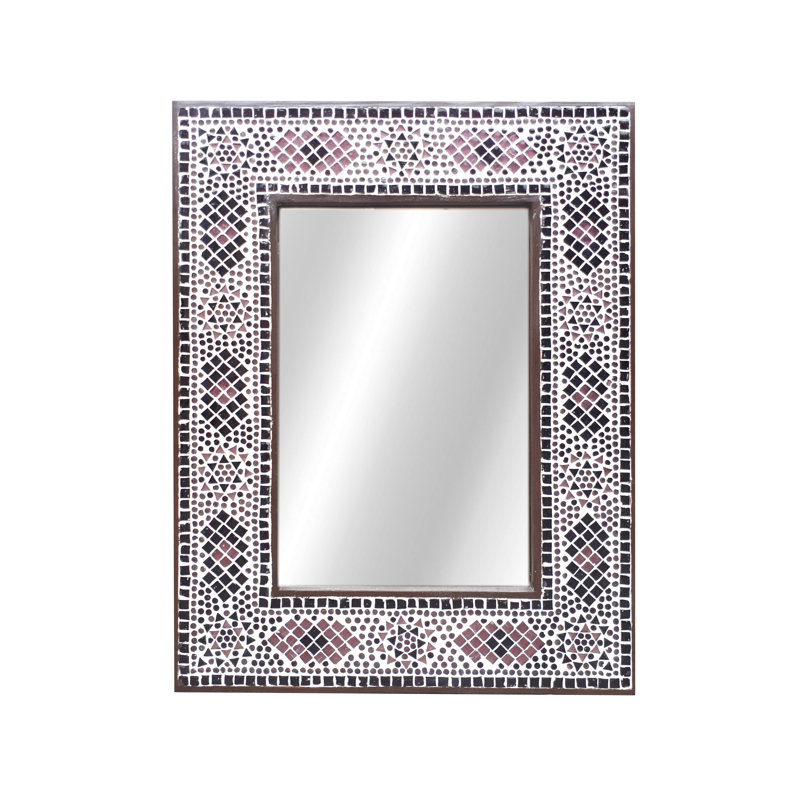 Alaya Glass Flat Wall Mirror