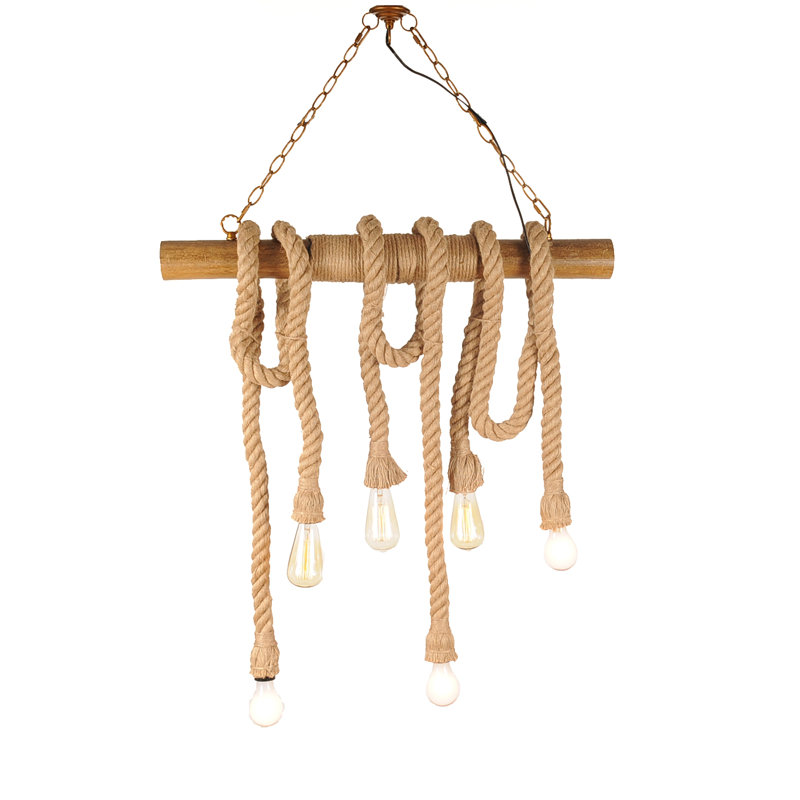 Twickenham 6 - Light White Cluster Pendant