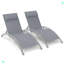 Chaise longue d'extérieur inclinable avec dossier réglable Ullanda-2090139006