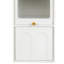 Armoire de rangement haute 70,87 "avec 1 porte et 2 tiroirs