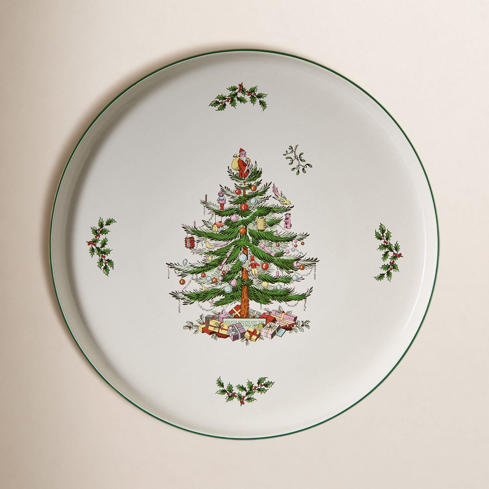 Christmas Tree Lazy Susan