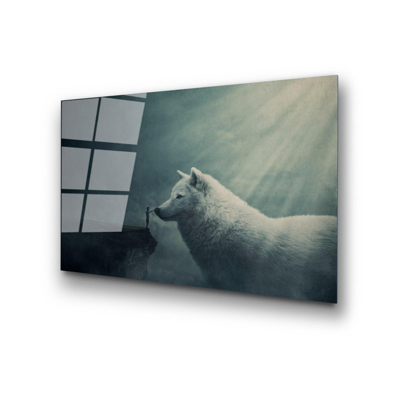 Boze Print on Glass