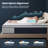 12" Medium Firm 6-Layer Hybrid Mattress with Pocketed Coils & Dual-Zone Support - Memory Foam, Fiberglass-Free - CertiPUR-US/OEKO-TEX Certified-120276905-120276910
